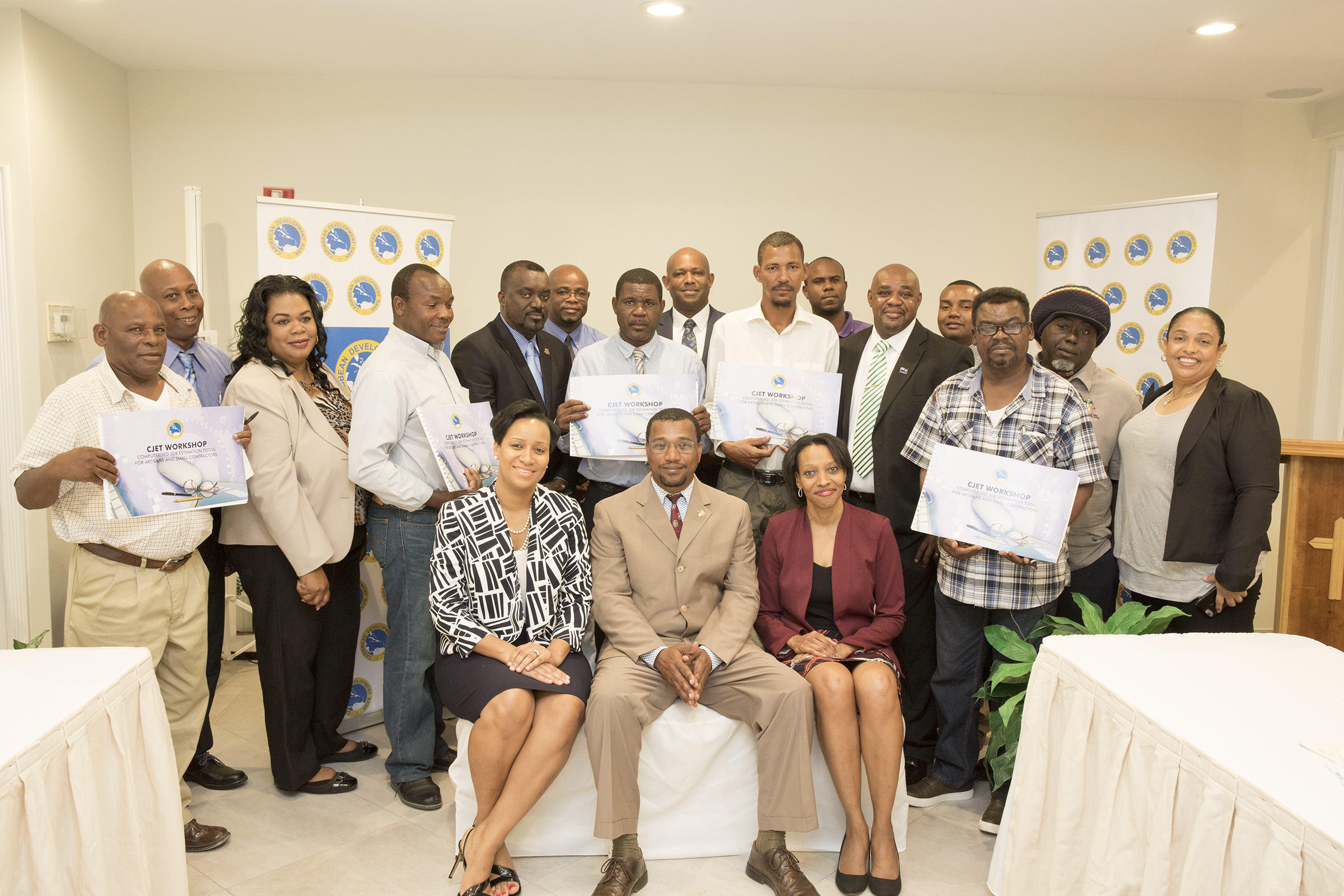 CDB hosts workshops for artisans and small contractors in TCI