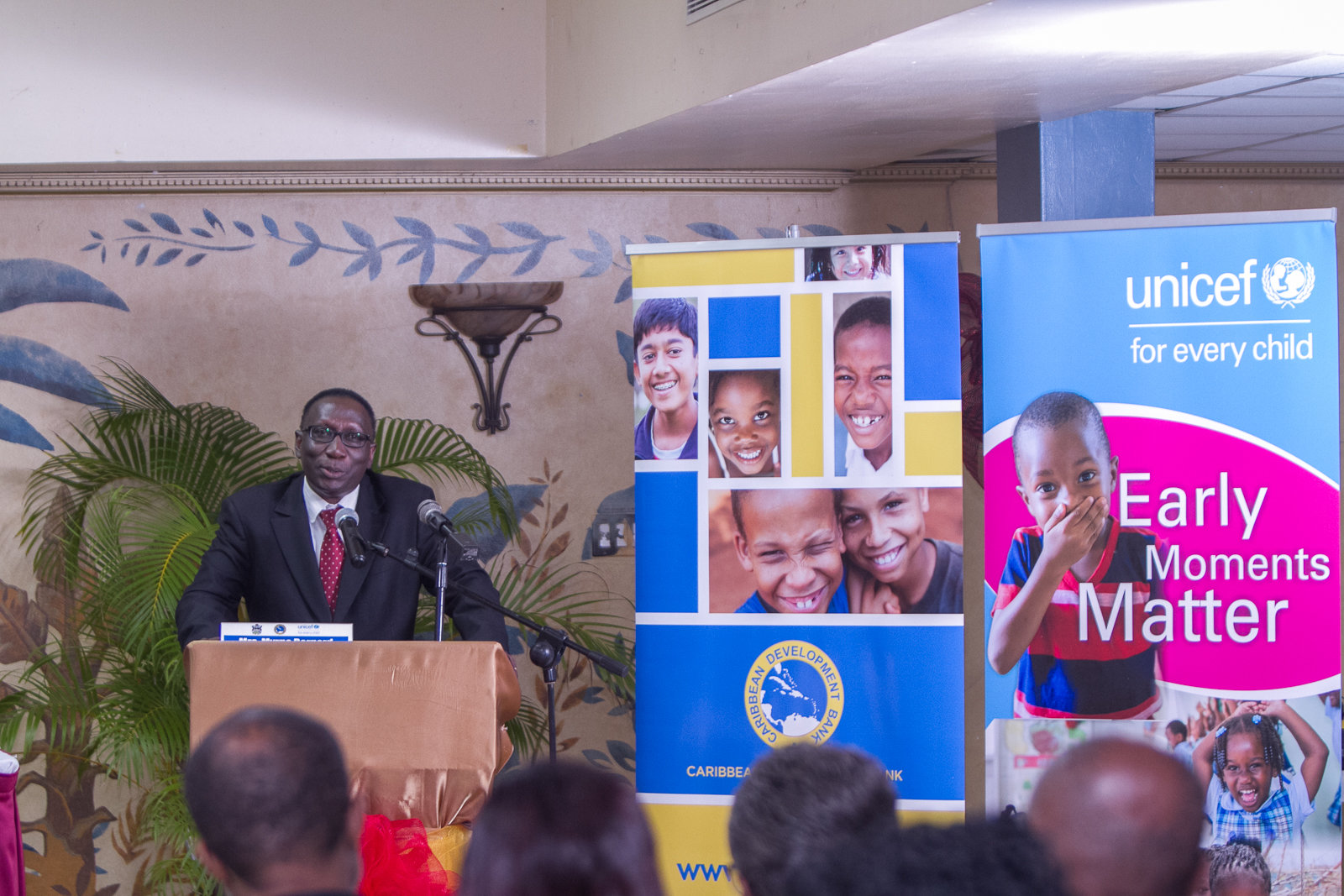 Dr. Aloys Kamuragiye, UNICEF Representative pledges UNICEF’s continued support to all partners to ensure there is a supportive environment of policies for quality ECD.