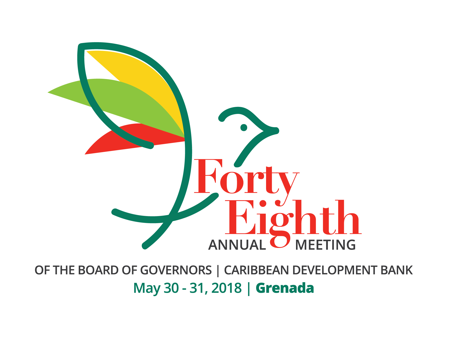CDB unveils logo for the 48th Annual Meeting of its Board of Governors