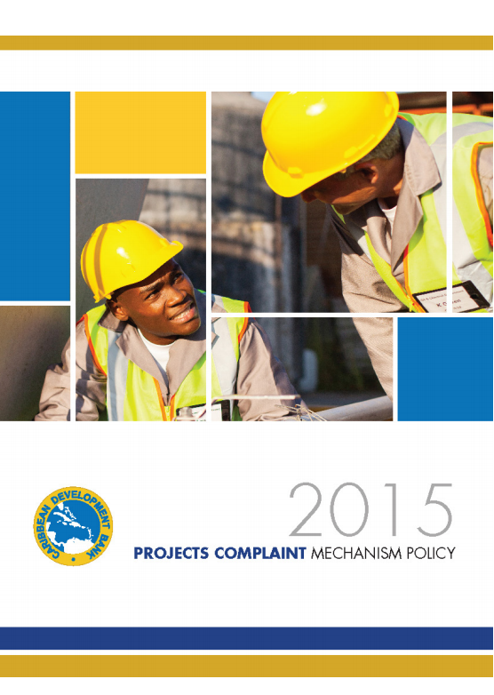 Projects Complaints Mechanism Policy