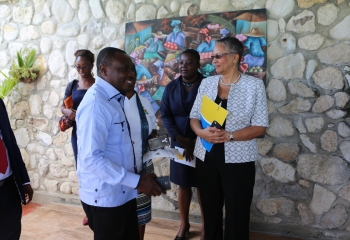 CDB launches project to improve disaster risk management and climate resilience in Ile-à-Vache, Haiti