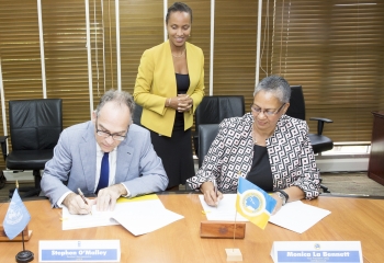 CDB signs cooperation agreement with the UNDP