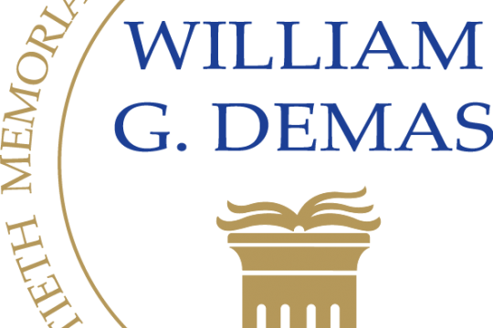 official logo of the 20th William G. Demas Memorial Lecture