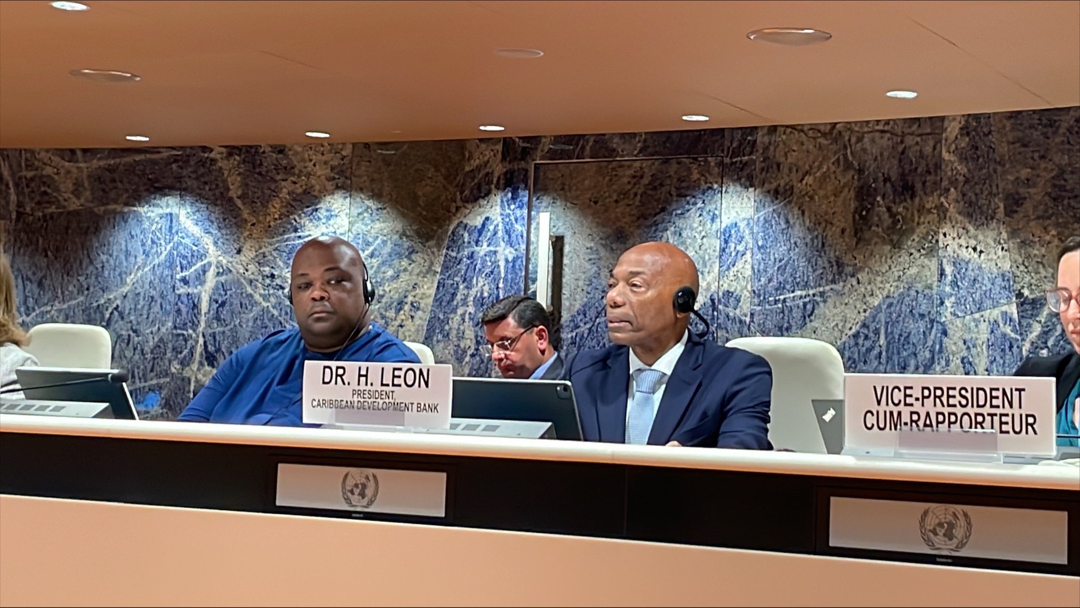 Dr Leon at UNCTAD Meeting 