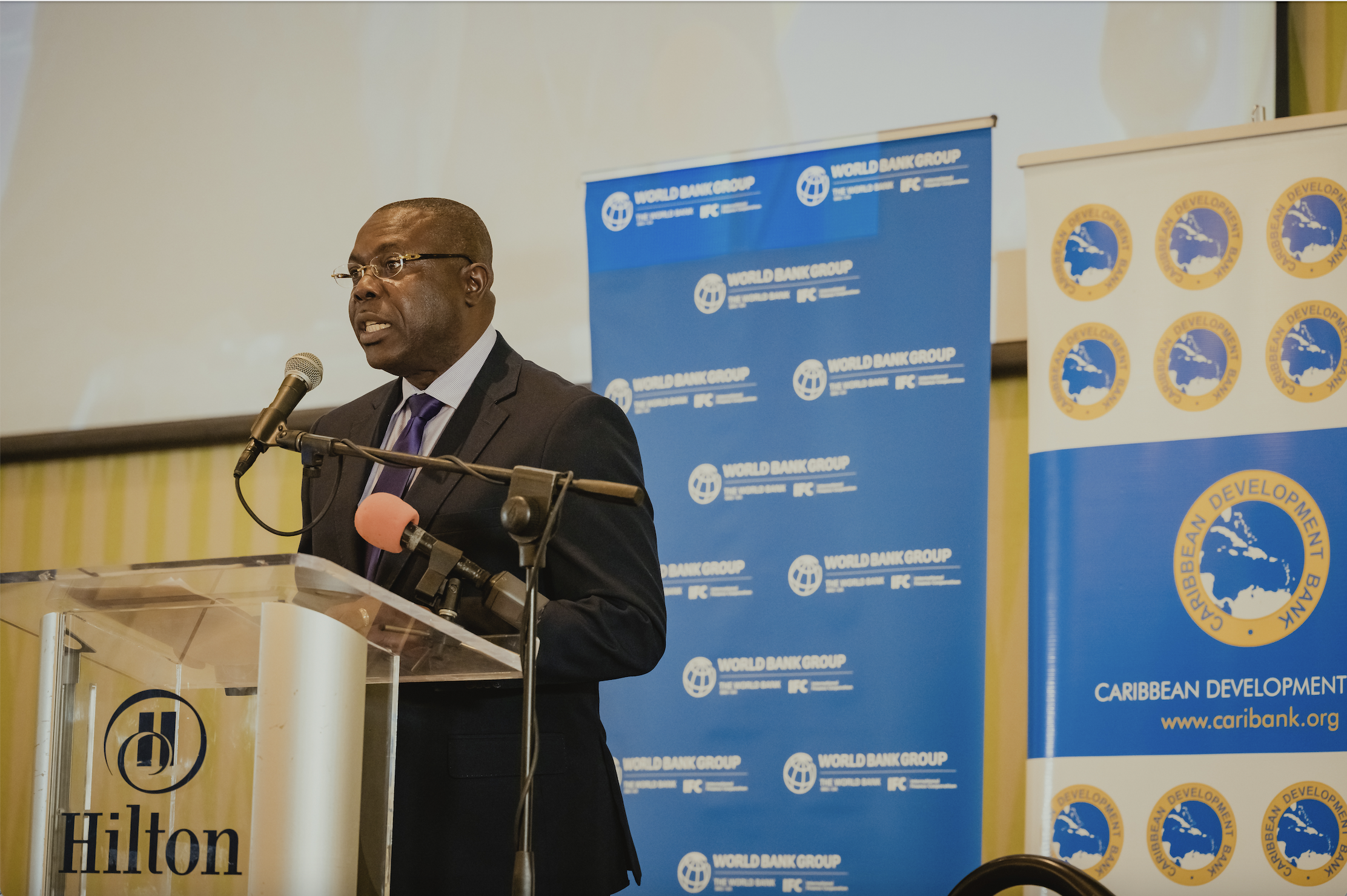CDB’s Vice President, Operations, Mr. Isaac Solomon