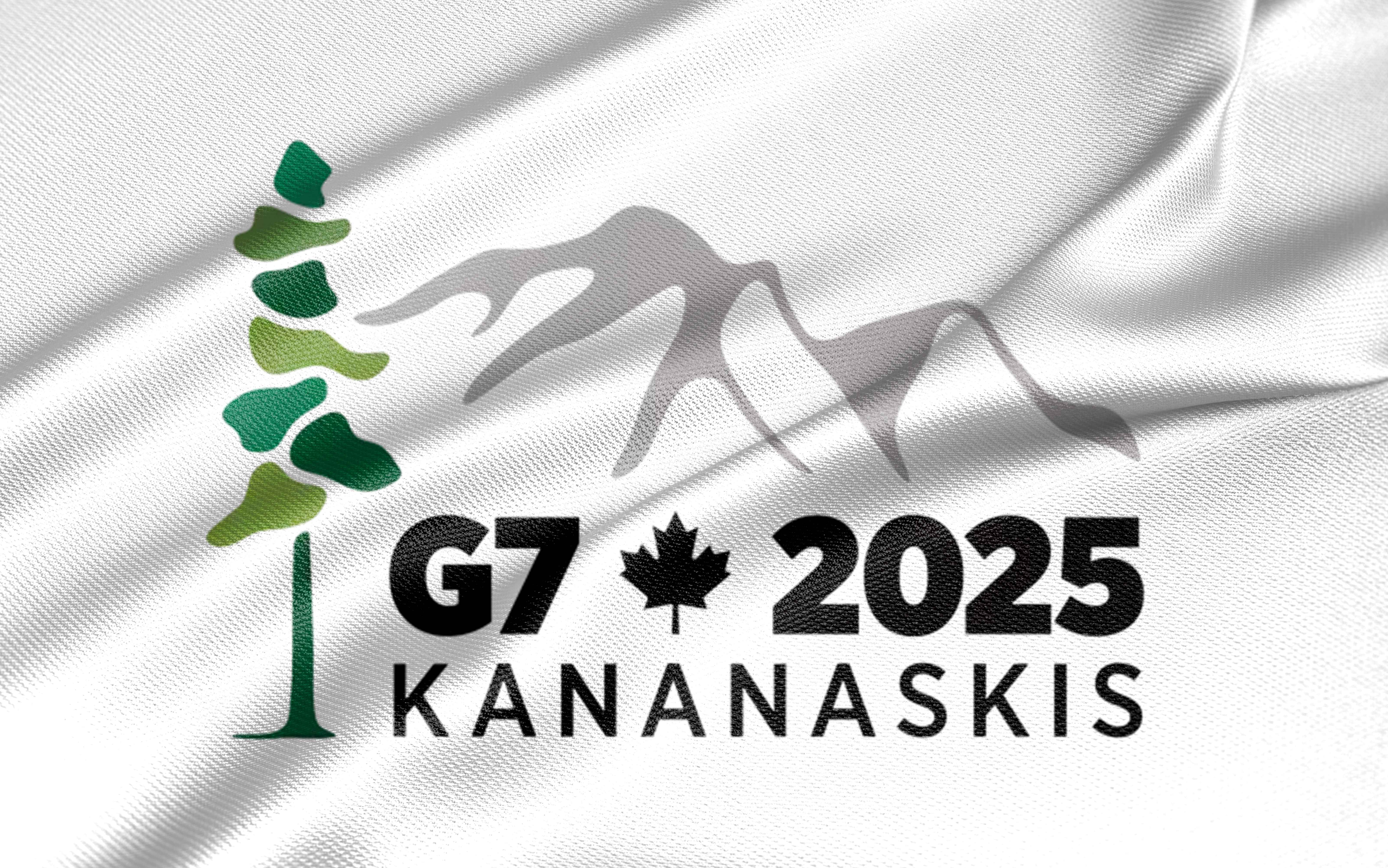 G7 2025 logo on white background
