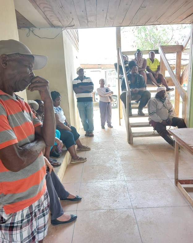 Farmers attend meeting in Roseau on the establishment of the Agro Parks 