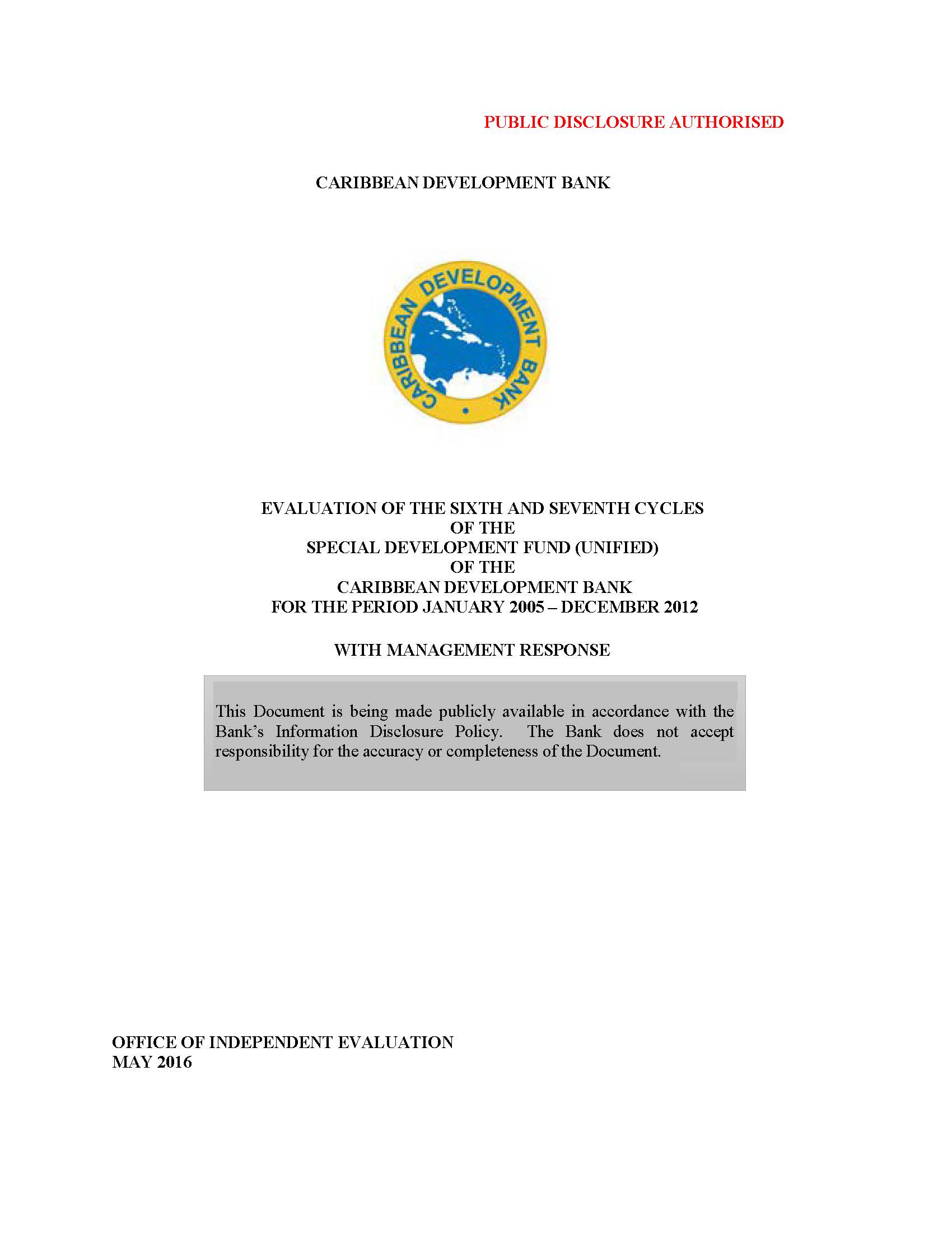 SDF Cycle 6 & 7 Cover