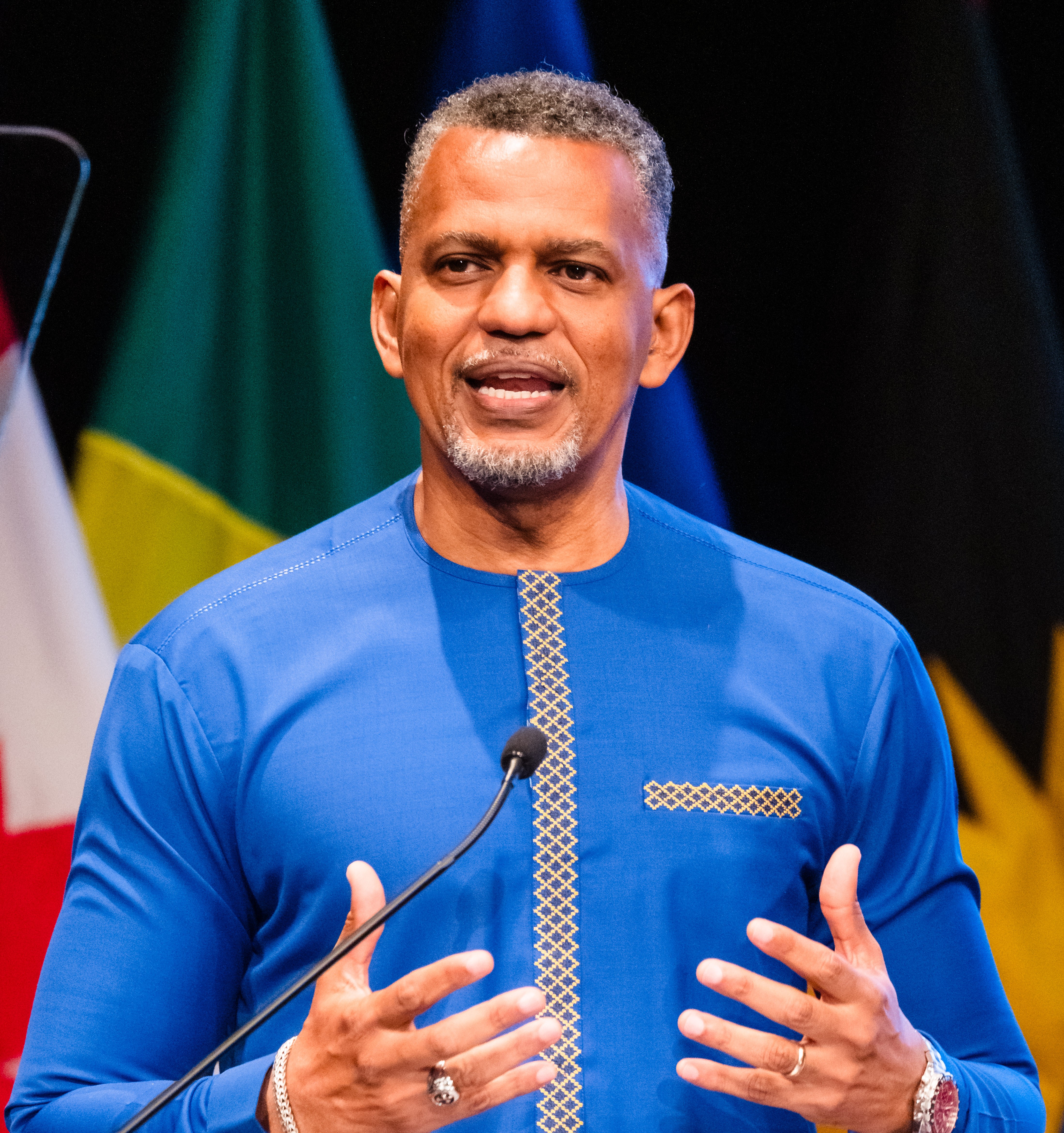 President of the Caribbean Development Bank, Daniel M. Best, delivers address at the Bank’s Annual News Conference in Bridgetown, Barbados, on Tuesday, March 3, 2026.