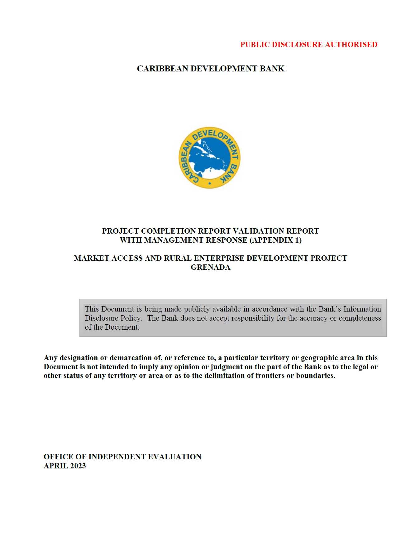 Market Access Dev GRE