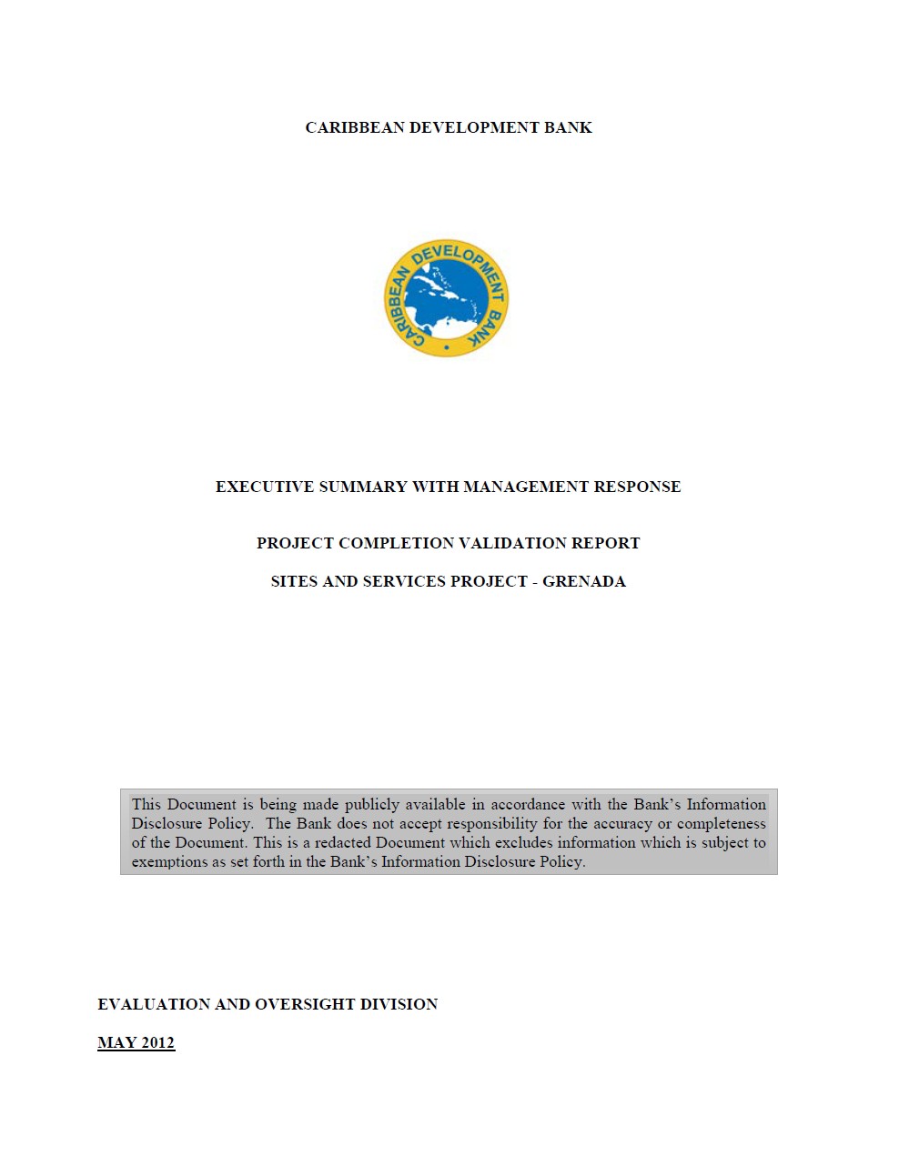 Sites and Services GRE