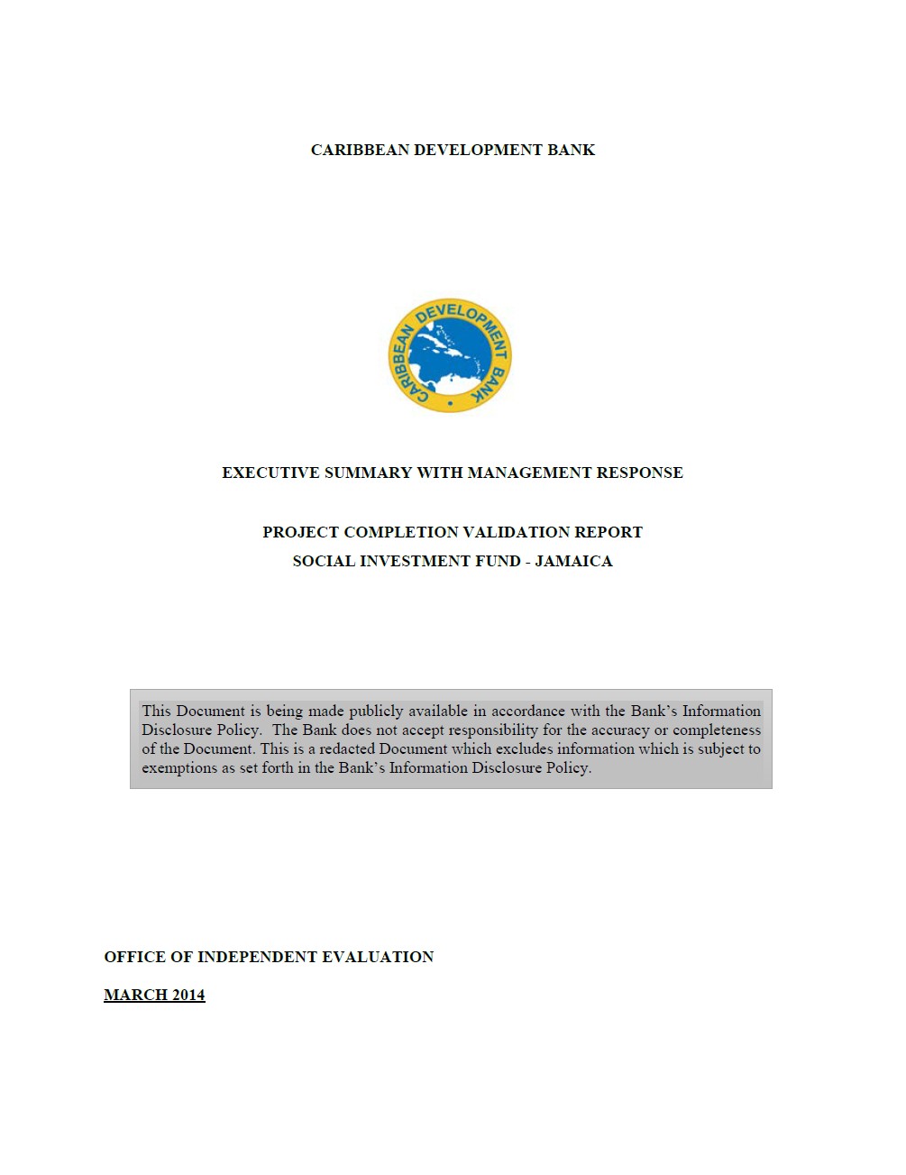 Social Investment Fund JAM