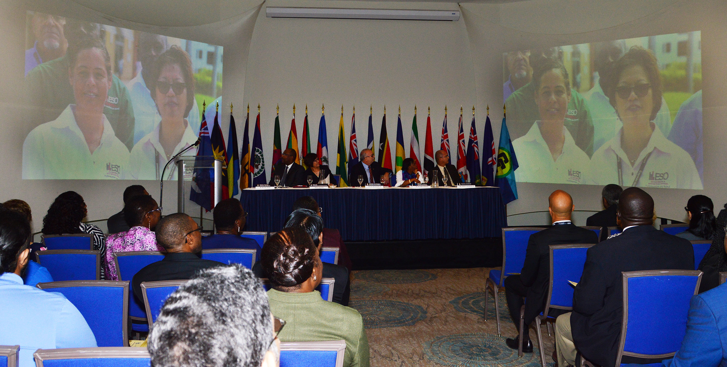 Regional stakeholders attending 42nd Meeting of the Standing Committee of Caribbean Statisticians in the Cayman Islands.