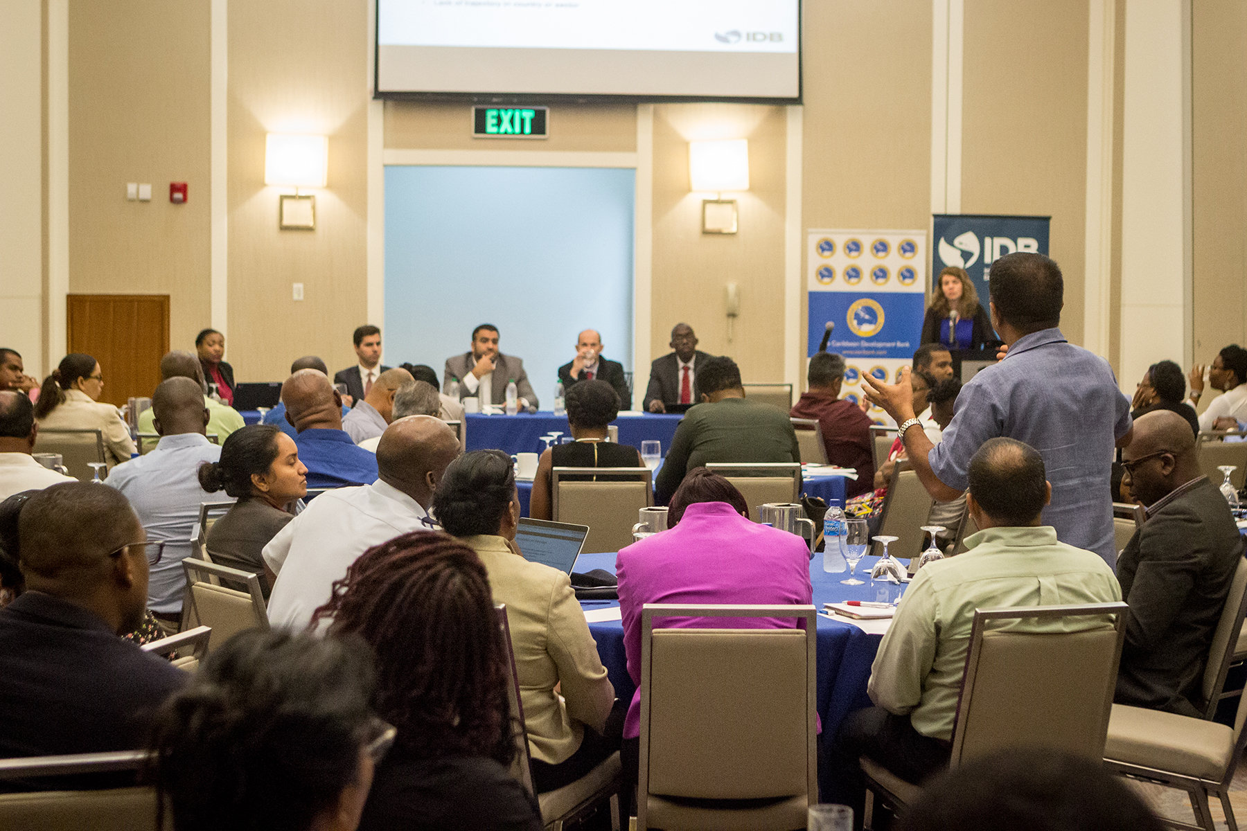 Members of the audience at the workshop on May 23, 2018.