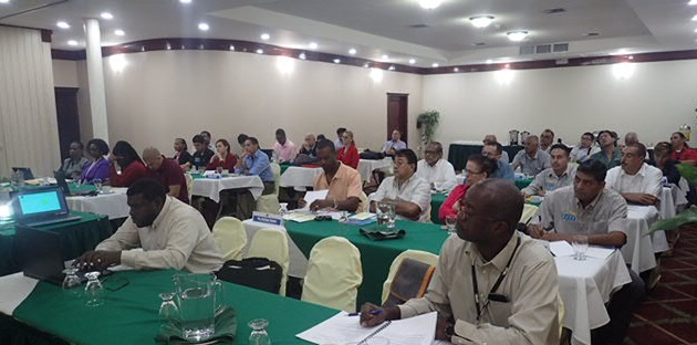 SIF Stakeholders attending two-day CDB-funded CRM training workshop.