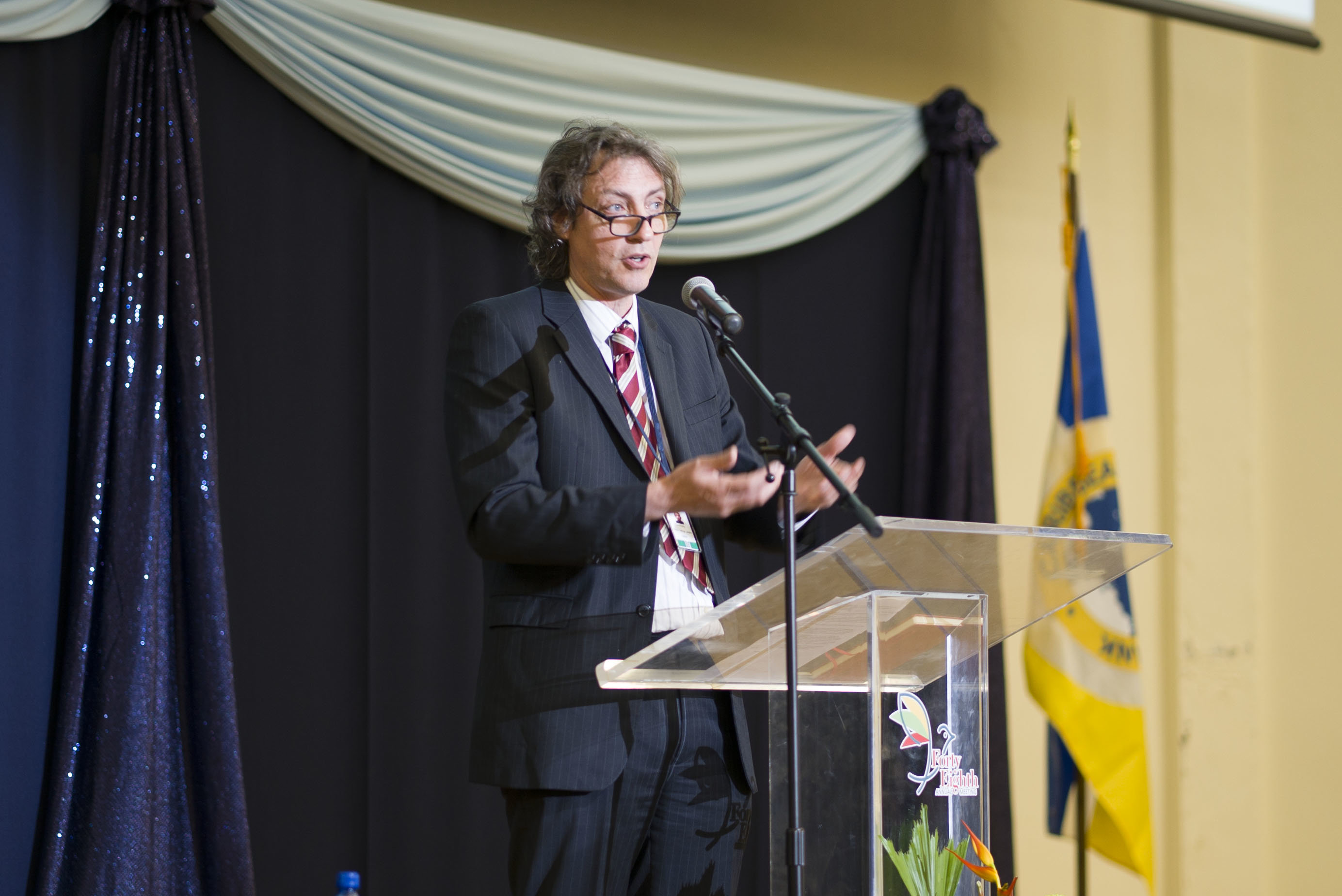 Professor Mark Pelling of King’s College London delivers the 19th William G. Demas Memorial Lecture on May 29 in Grenada.