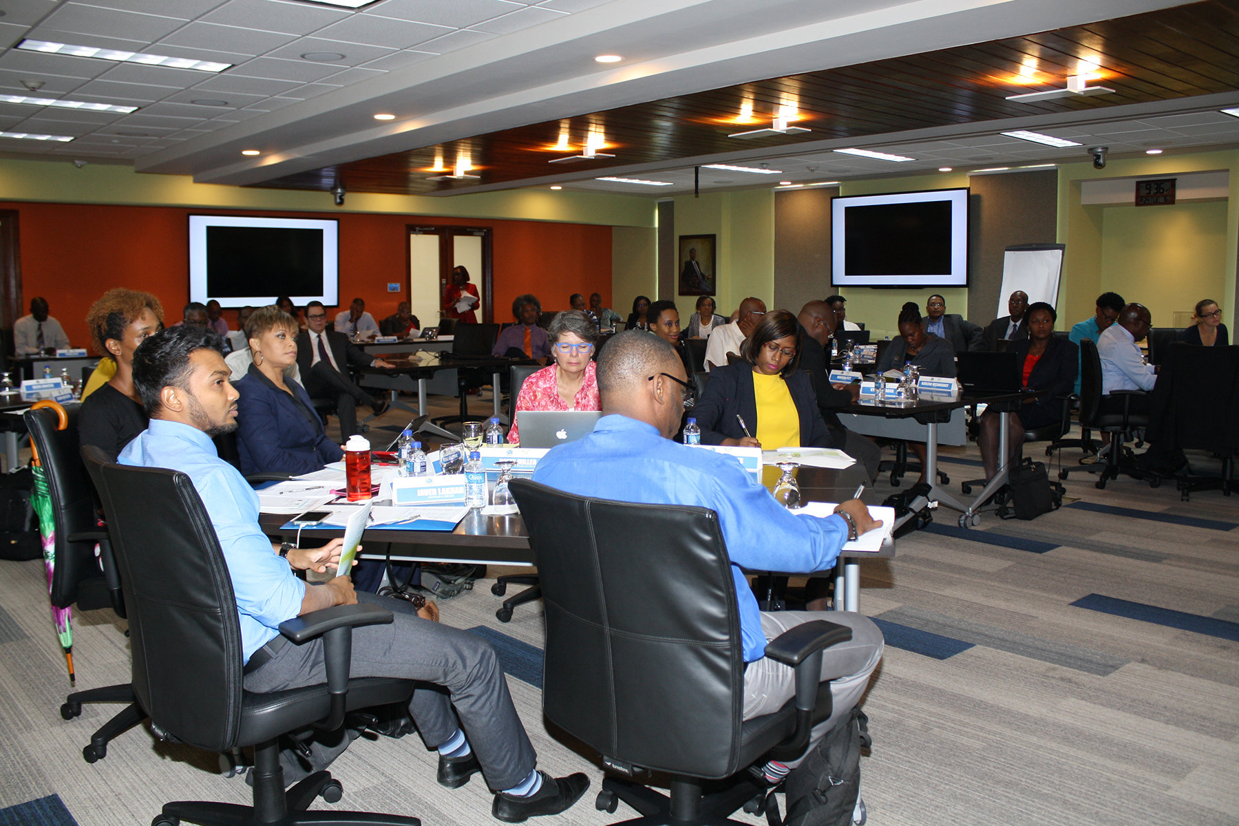 Participants from the Borrowing Member Countries of the CDB at the two-day interactive workshop