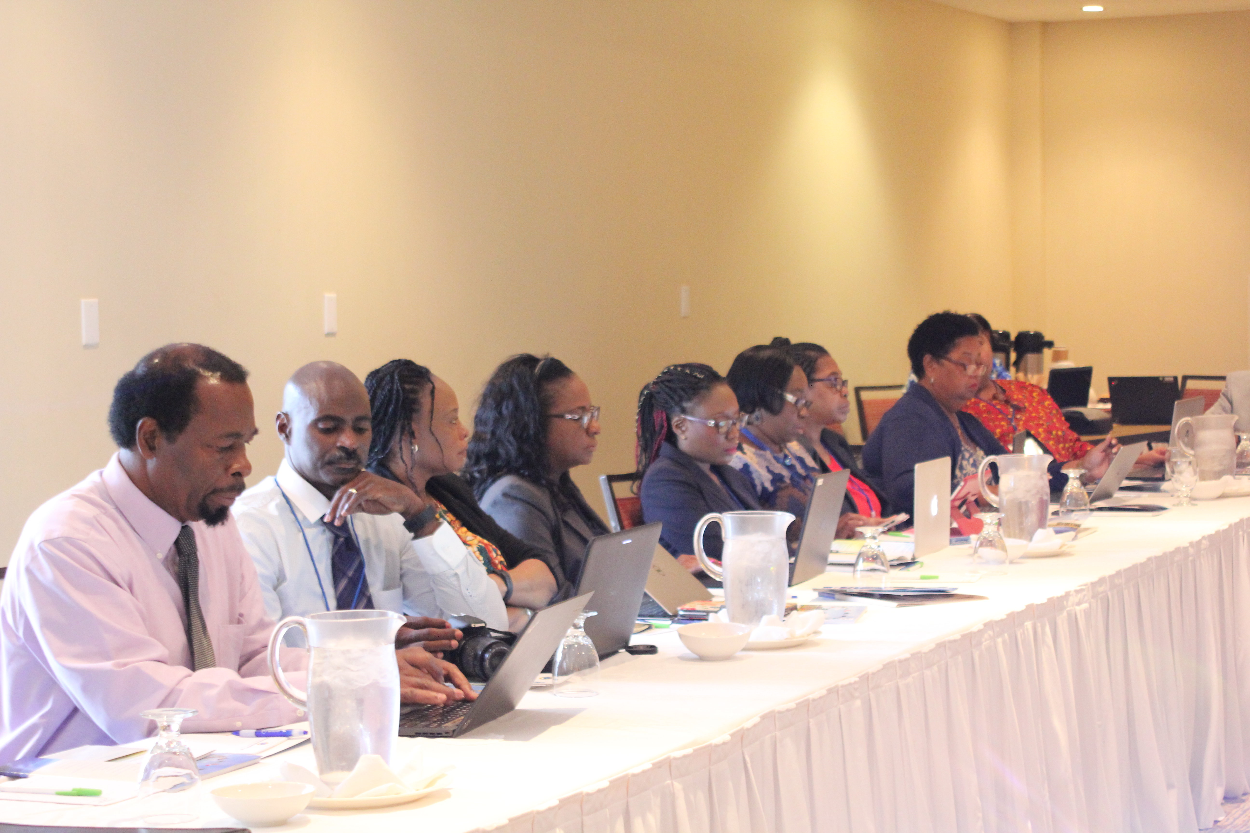 Participants attend the regional workshop for national coordinators for the implementation, coordination and monitoring of the CARICOM HRD 2030 Strategy.