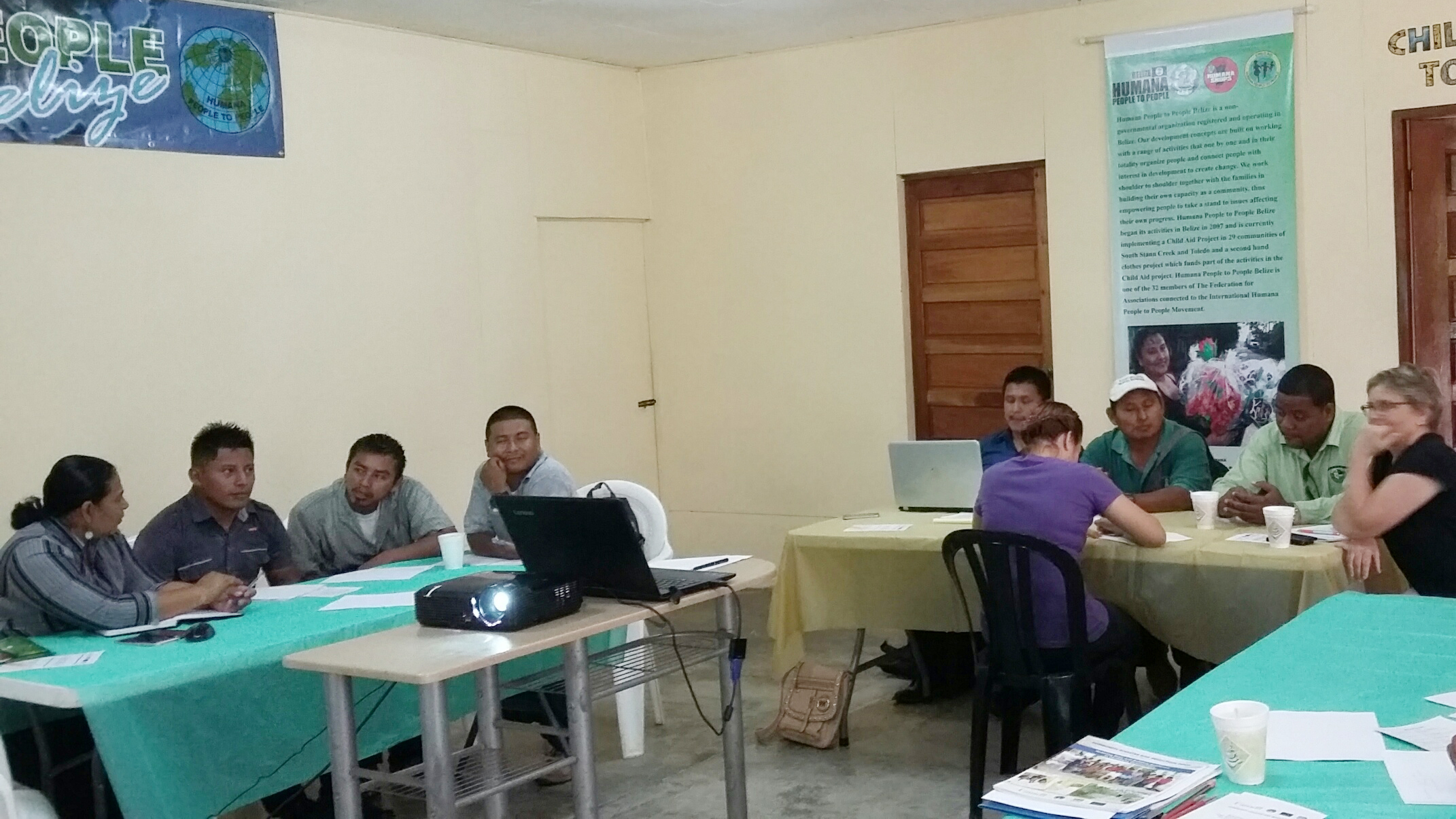 Participants attend the gender sensitisation training workshop in Belize on July 6, 2017