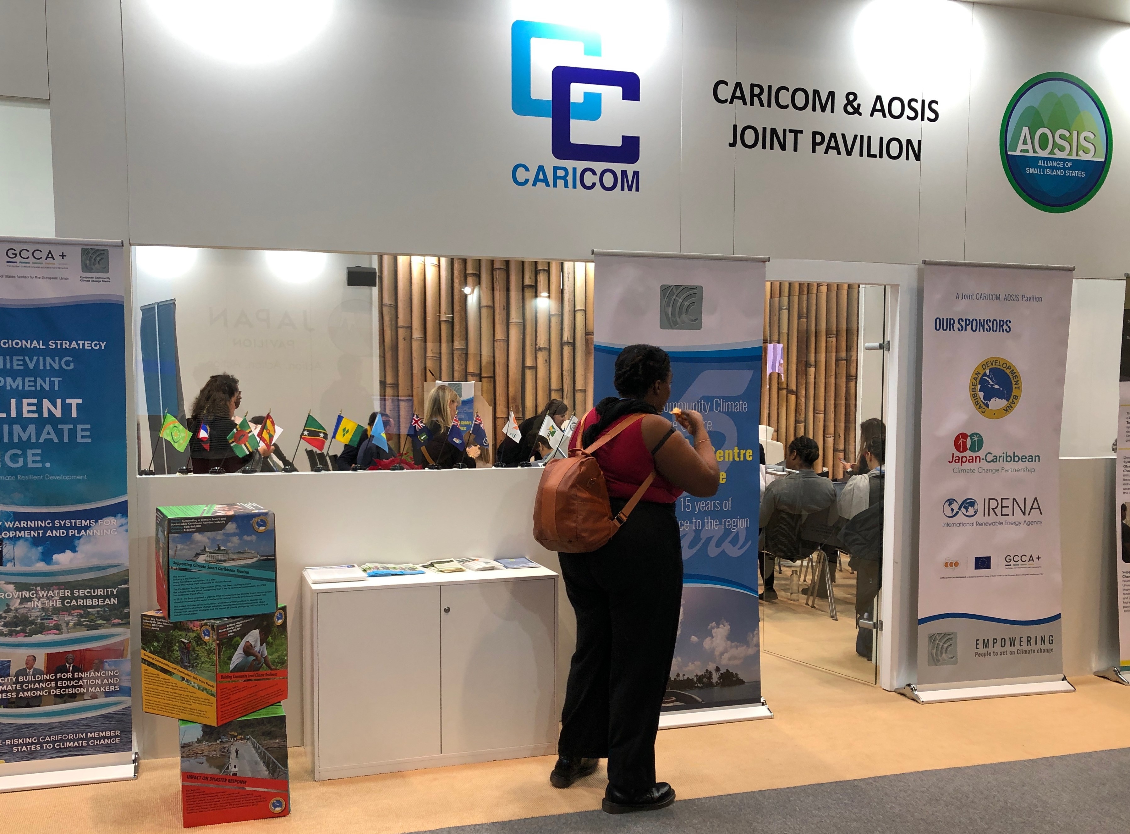 Caribbean pavilion at COP25