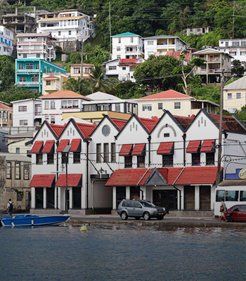view of street in St Georges Grenada