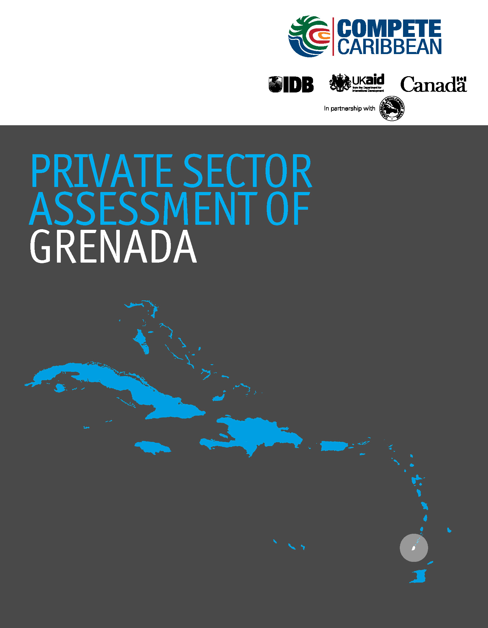 cover showing island chain with Grenada highlighted