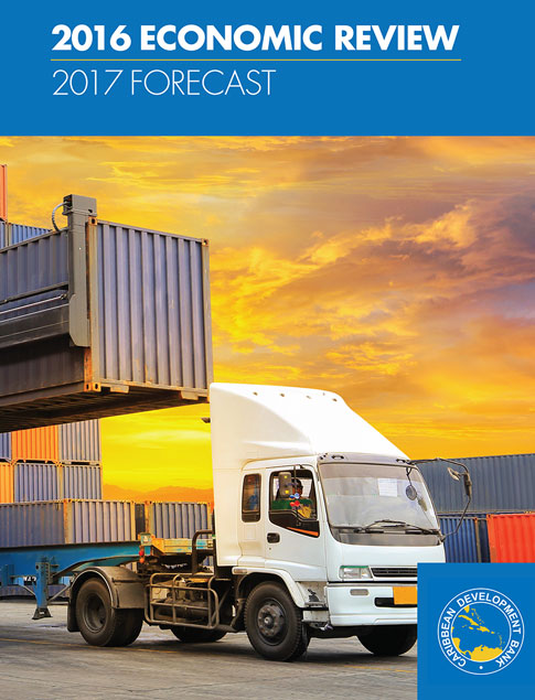 2016 Economic Review and 2017 Outlook title with image of semi-truck being loaded 