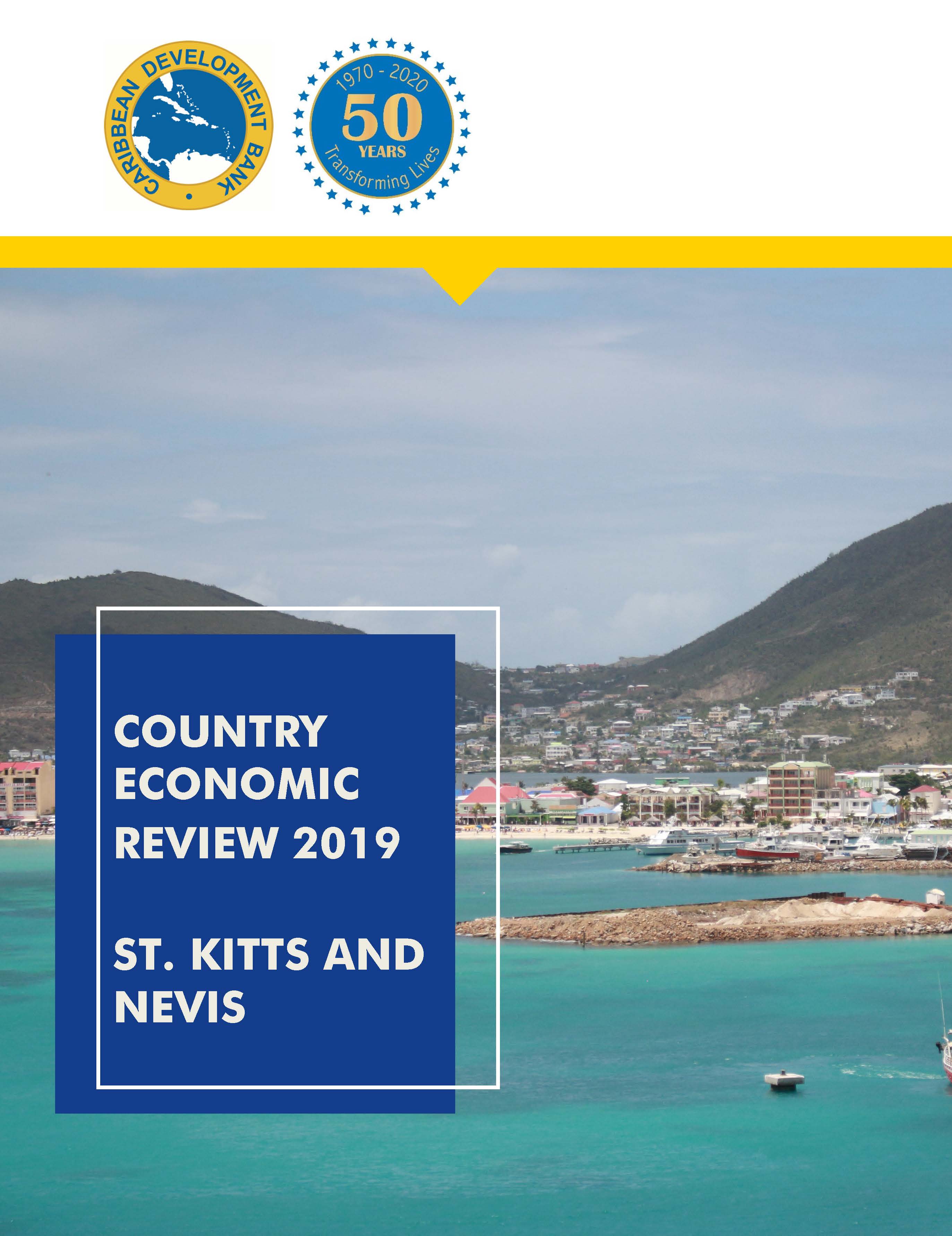 Cover of Country Economic Review 2019 - St. Kitts and Nevis