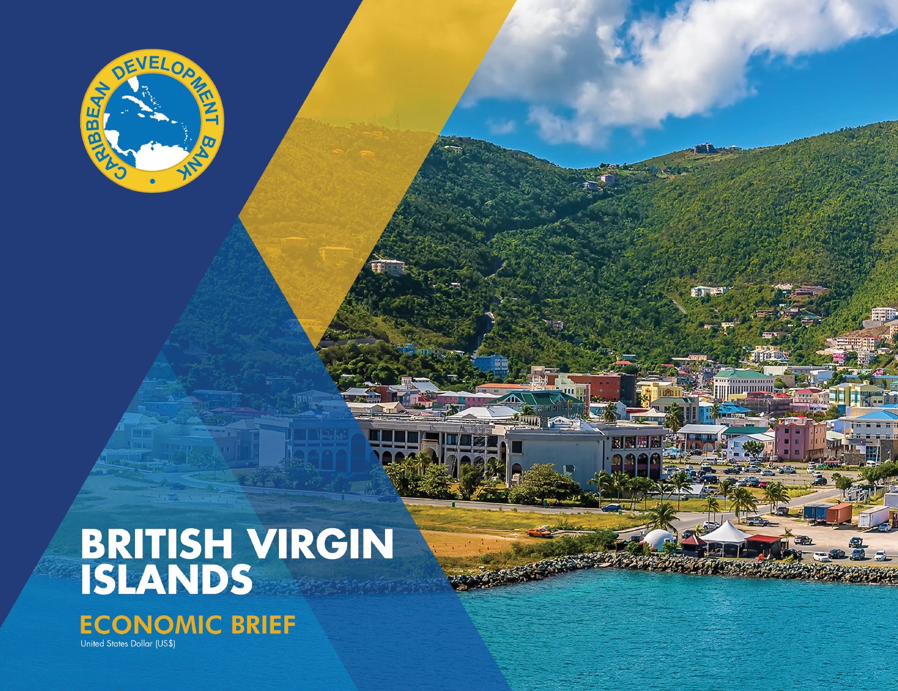 document cover featuring coastal photo of British Virgin Islands