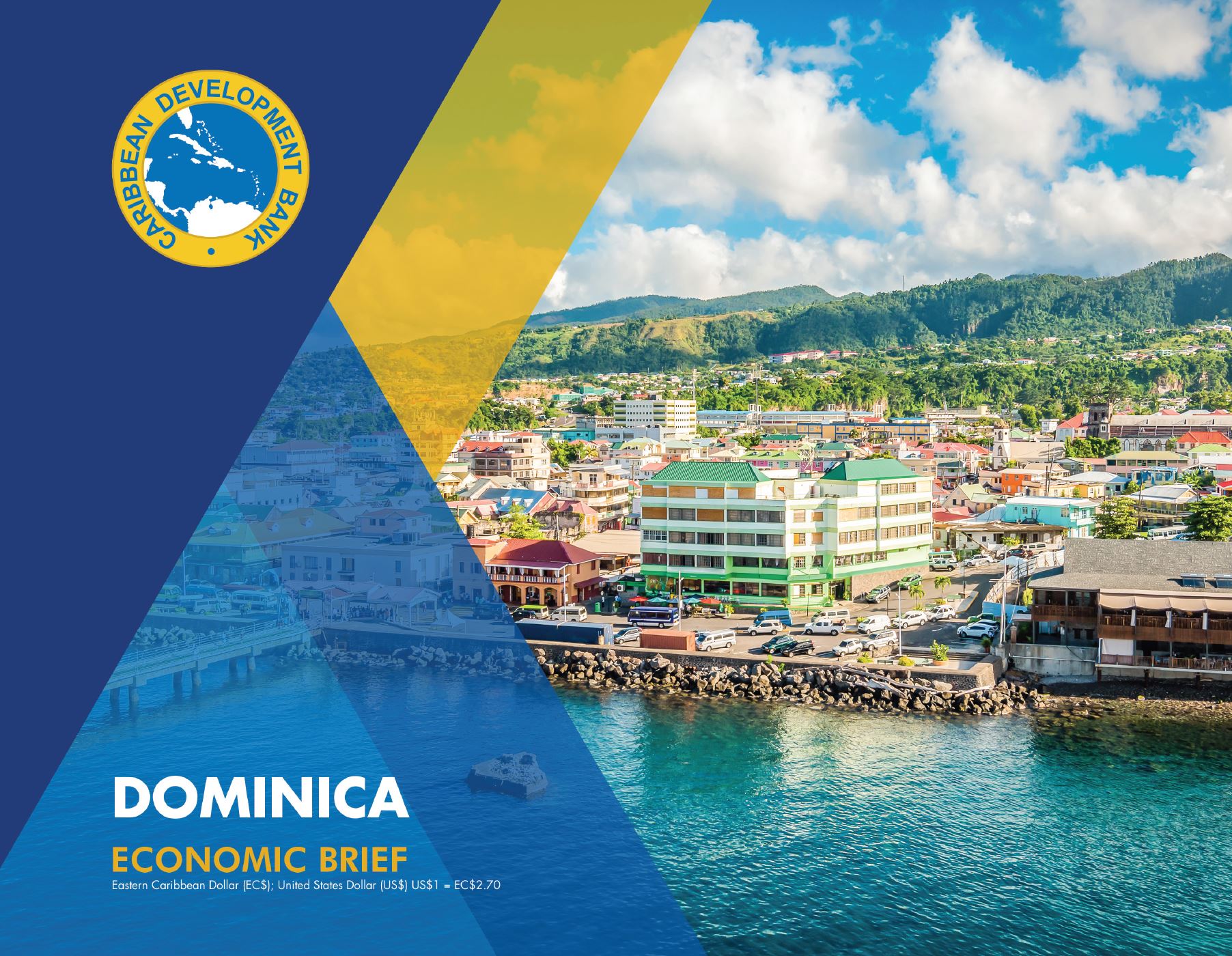 document cover featuring coastal photo of Dominica