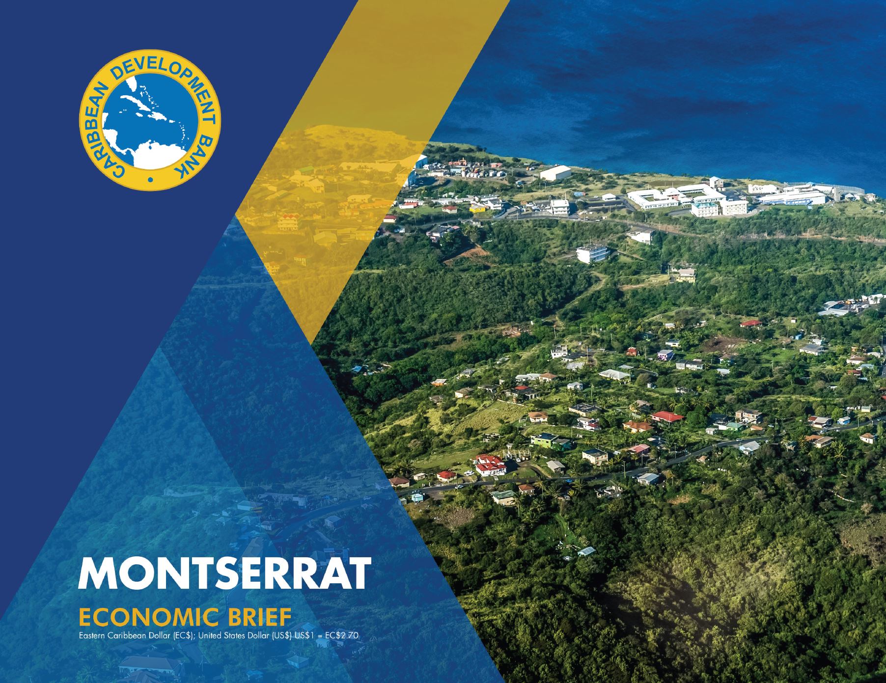 document cover featuring coastal photo of Montserrat