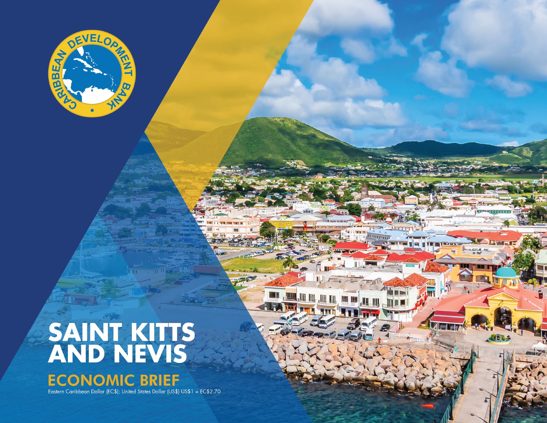 document cover featuring coastal photo of Saint Kitts and Nevis