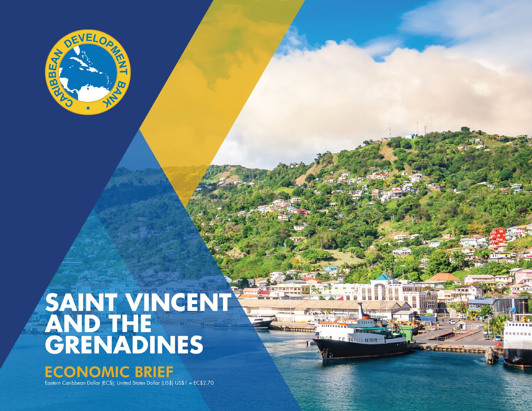 document cover featuring coastal photo of Saint Vincent and the Grenadines