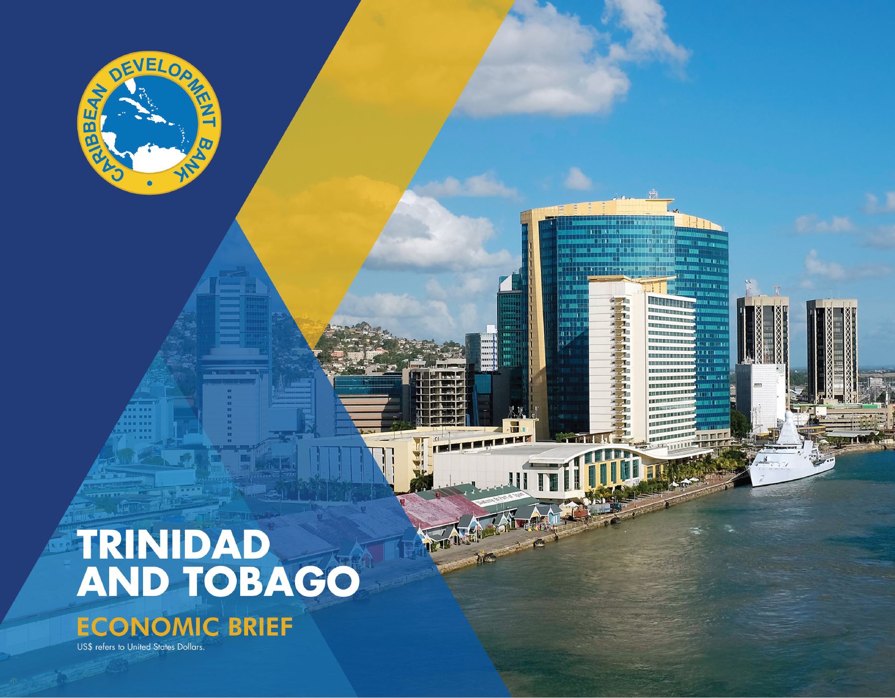 document cover featuring business district in Trinidad