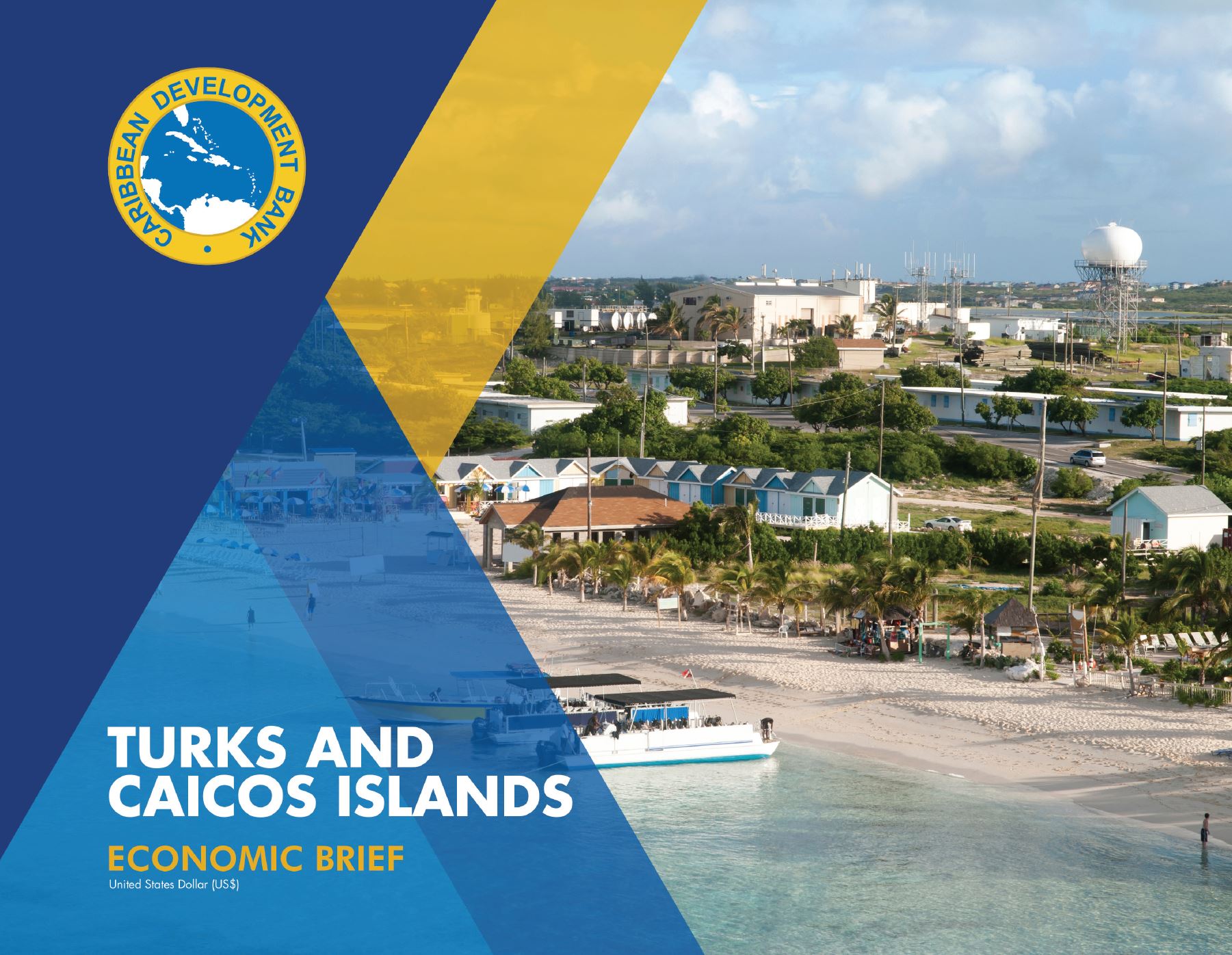 document cover featuring coastal photo of  one of the Turks and Caicos Islands