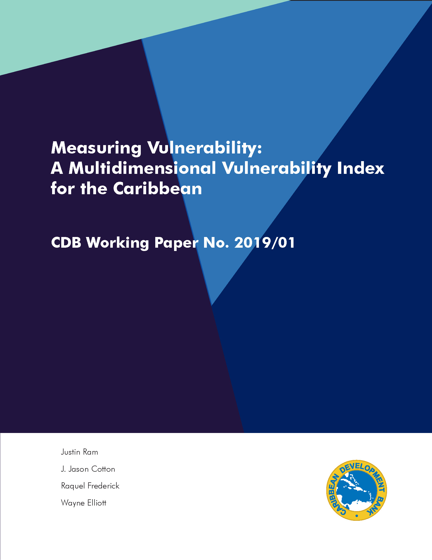 Text based cover featuring document title