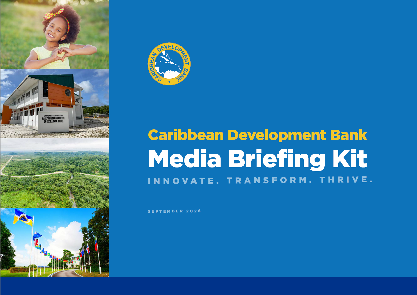 Cover page of CDB Media Guide (Cayman) 2026