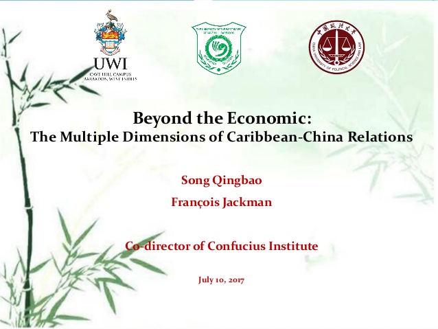 Picture - Beyond the Economic: The Multiple Dimensions of Caribbean-China Relations