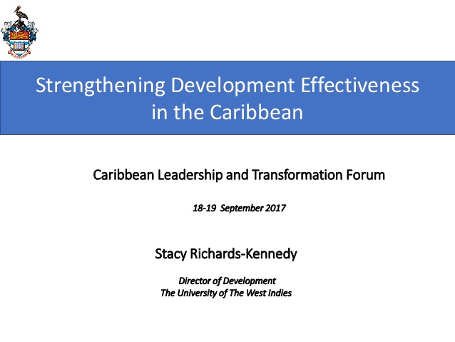 Picture: Strengthening Development Effectiveness in the Caribbean
