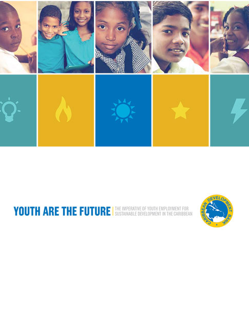 Study- The Youth are the Future: The Imperative of Youth Employment for Sustainable Development in the Caribbean title with images of children