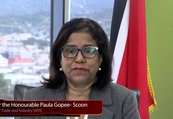 Minister of Trade and Industry Trinidad and Tobago Paula Gopee Scoon