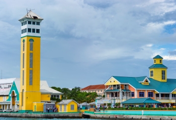 view of Bahamas cruise port