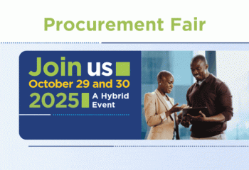 promotional OECS Procurement Fair flyer 