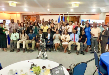 cross section of workshop participants 