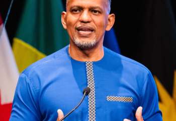 President of the Caribbean Development Bank, Daniel M. Best, delivers address at the Bank’s Annual News Conference in Bridgetown, Barbados, on Tuesday, March 3, 2026.