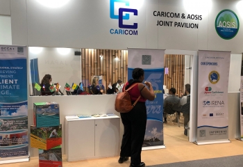 Caribbean pavilion at COP25